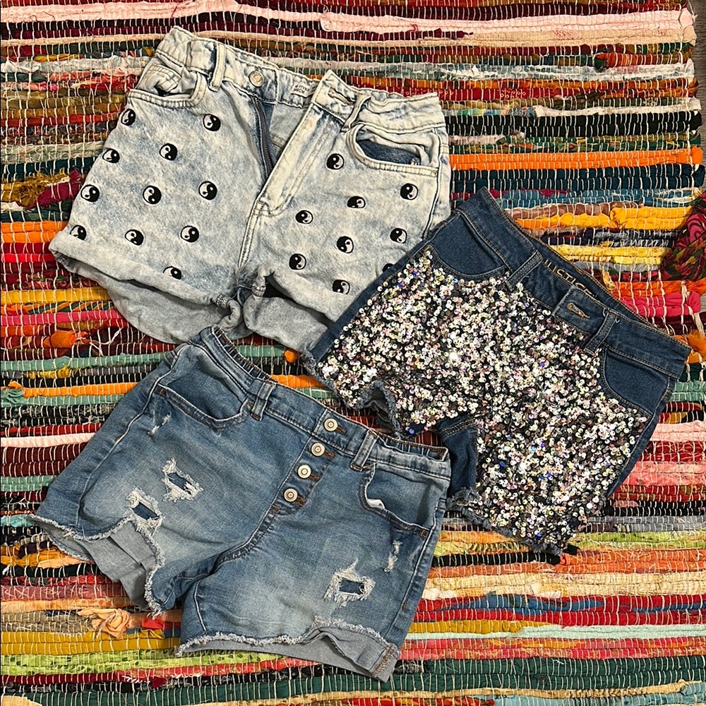 Primark, Wonder Nation, and Justice Denim Girls Shorts Collection